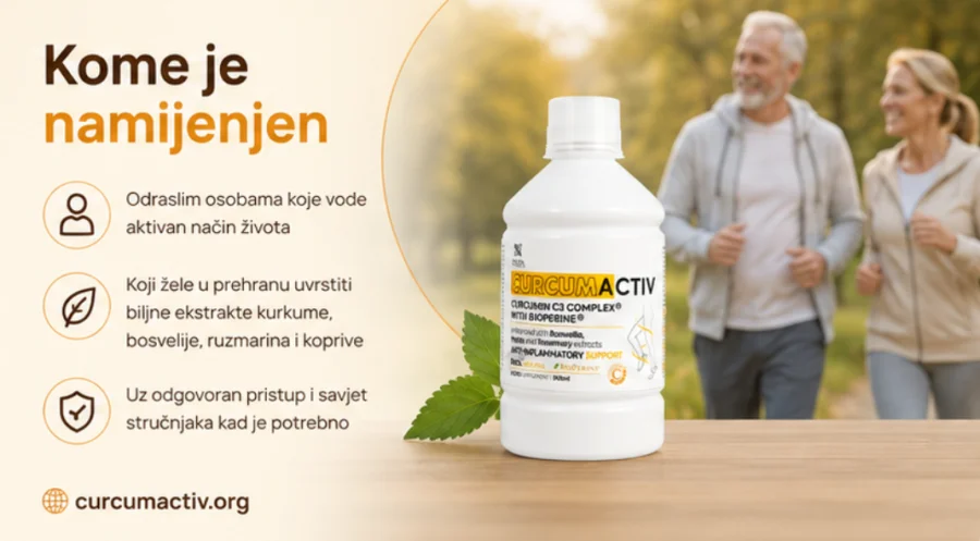 Curcumactiv — dodatak prehrani za odrasle