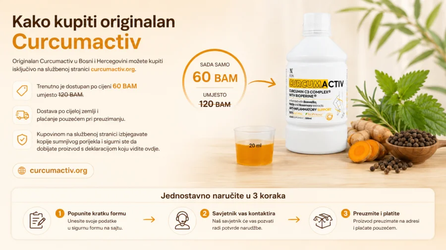Curcumactiv — kupovina na službenoj stranici u Bosni i Hercegovini
